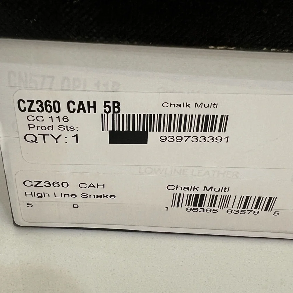 Coach Chalk Multi High Line Sneakers